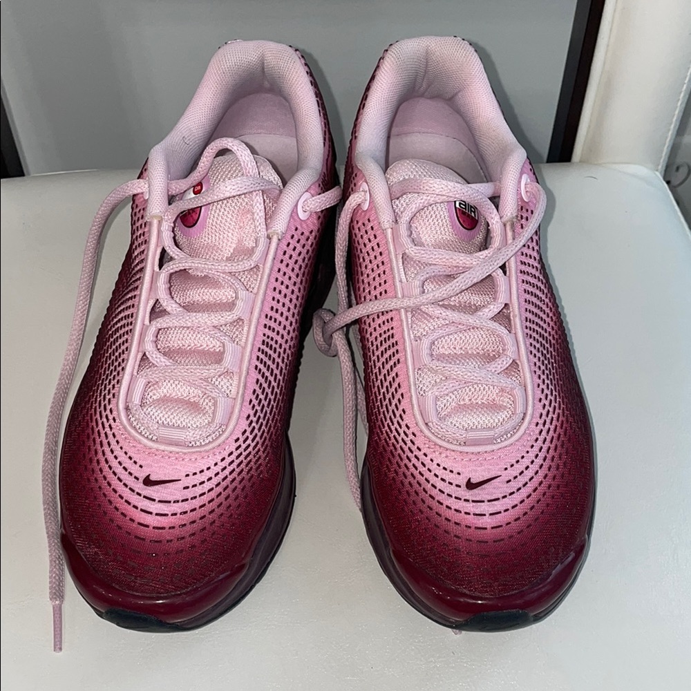 Nike Pink and Red Athletic Sneakers